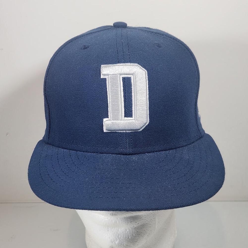Dallas Cowboys New Era Navy NFL Coaches "D" Official 59FIFTY Fitted Hat Size 7